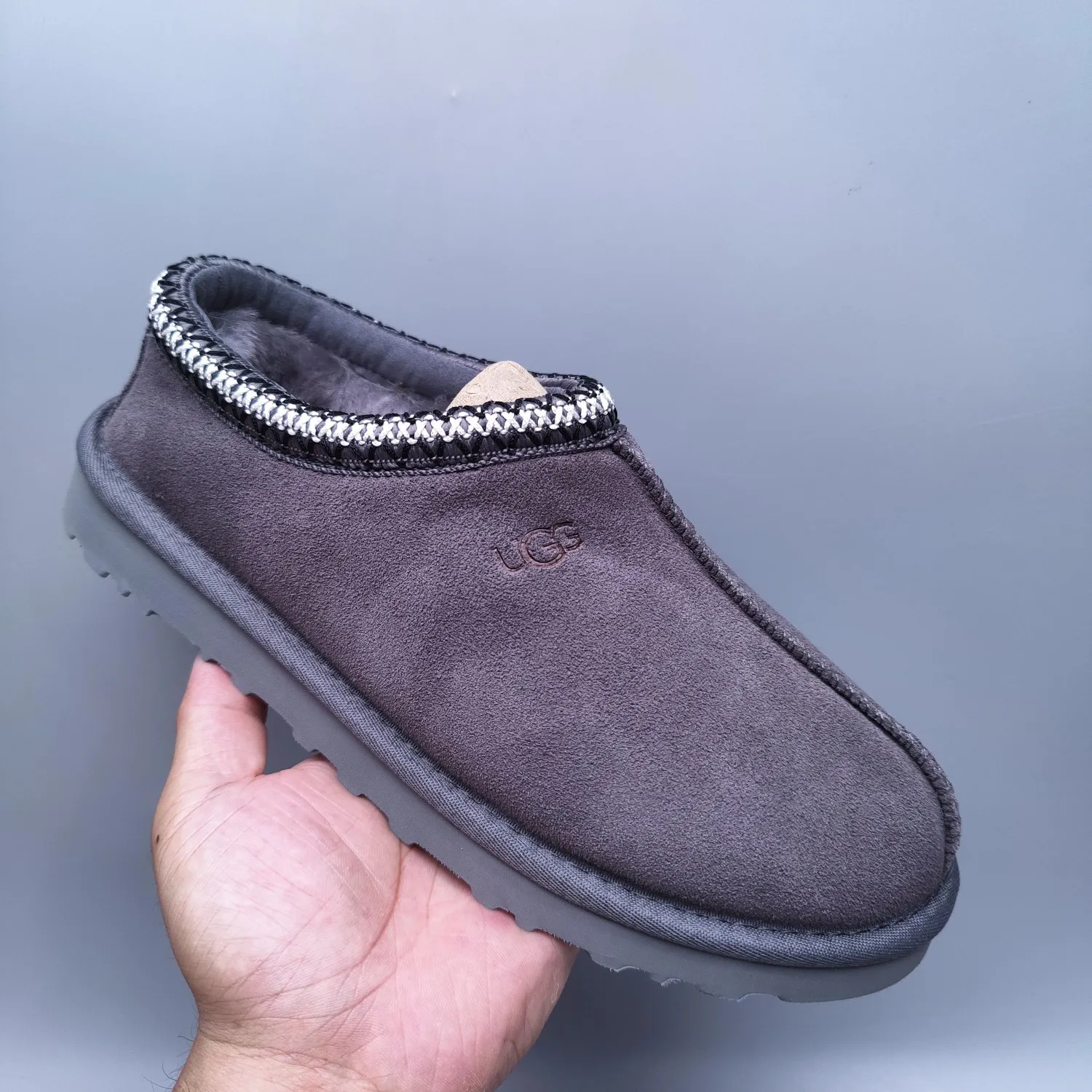 💰440 UGG sheepskin one-piece snow boots for women 5955 men's shoes 5950 one-legged home style for men and women Color: Maroon Black Sand Gray Chocolate Number: 35-45